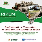 INTERNATIONAL JOURNAL FOR RESEARCH IN MATHEMATICS EDUCATION