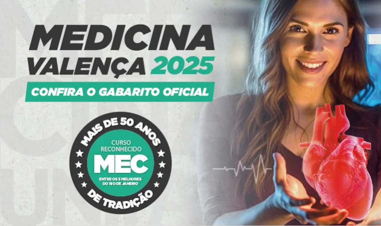 Medicina Valença 2025 - Confira o gabarito